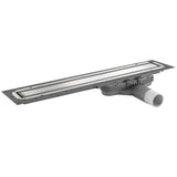 A titled linear drain kit