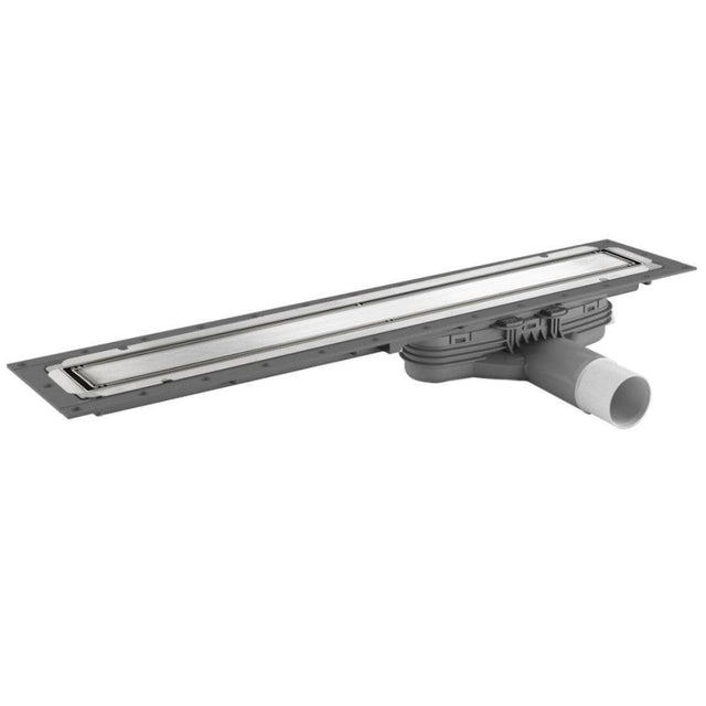 A titled linear drain kit