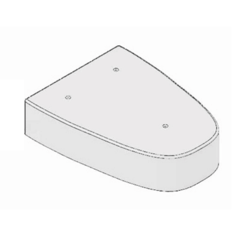 Back to wall yoilet plinth diagram