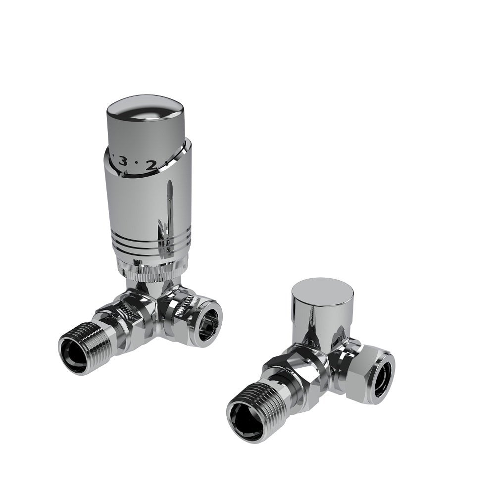 Kartell K-Design Thermostatic Radiator Valve Twin Pack