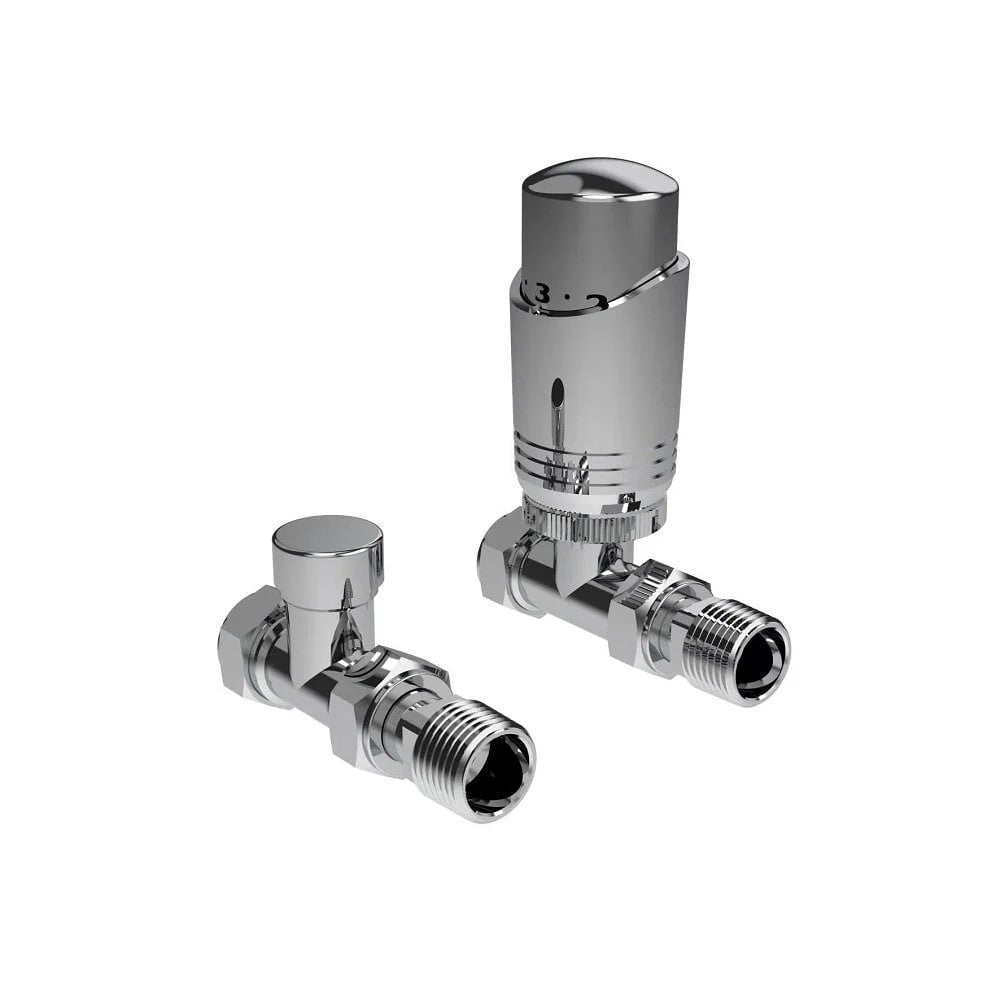 Kartell K-Design Thermostatic Radiator Valve Twin Pack