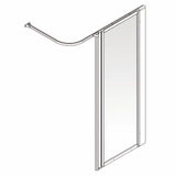AKW Option HFW Full Height Shower Screens