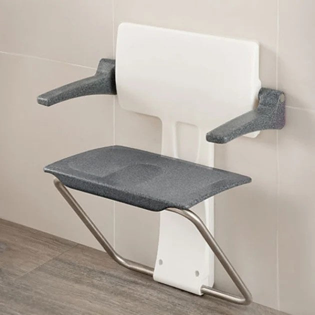 black granite chair