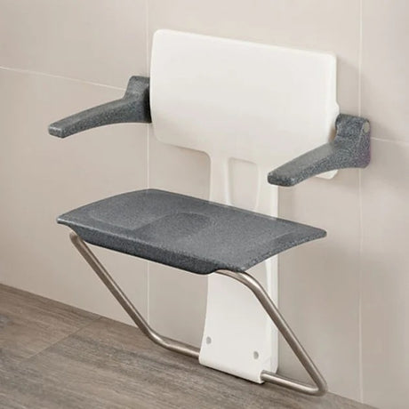 black granite chair