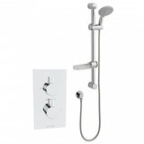 Kartell Plan Thermostatic Concealed Shower With Adjustable Rail Kit