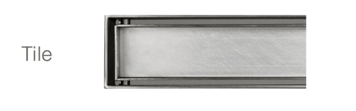 Wetroom Linear Drain Kit – 800mm  Tiled Floors  50mm Low Outlet