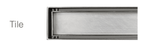 Wetroom Linear Drain Kit – 800mm  Tiled Floors  50mm Low Outlet