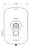 AKW SmartCare Lever Electric Shower White 9.5kw Wireless with M11 Pump - No Waste