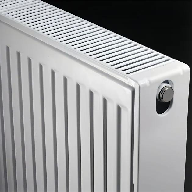 close up of radiator valve