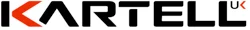 Kartell UK logo on a black background