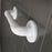 AKW Plastic Fluted White Grab Rail