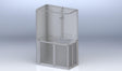 AKW Standalone Shower Cubicle Option E - Adaptation Supplies