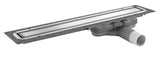Wetroom Linear Drain Kit – 800mm  Tiled Floors  50mm Low Outlet