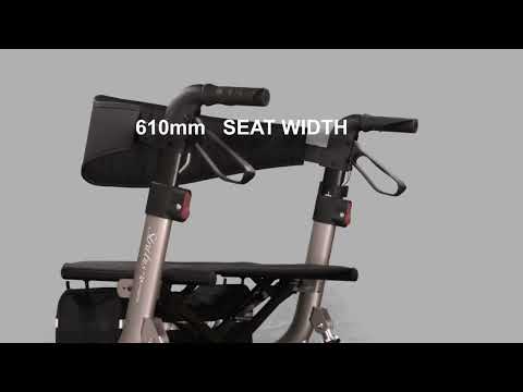 ASL Mobility Stratus Bariatric Rollator With Suspension