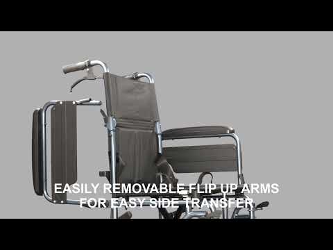ASL Mobility Orvia Transit Wheelchair With Fold-Up Arms