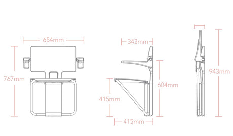 technical drawing showing dimensions