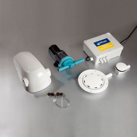 Component parts of the whale smooth flow kit
