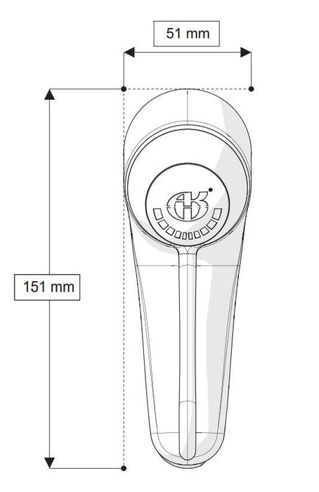 AKW TMV3 Thermostatic Mixer Tap