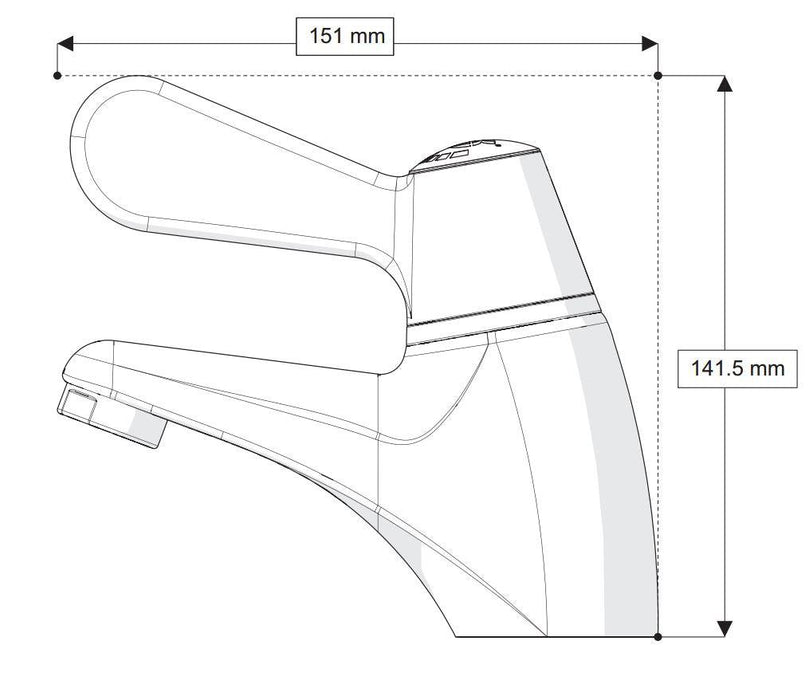 AKW TMV3 Thermostatic Mixer Tap