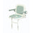 AKW 4000 Series Standard Horseshoe Shower Seat with Back and Arms