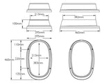 IP100 Impey Toilet Plinth 100mm - Adaptation Supplies