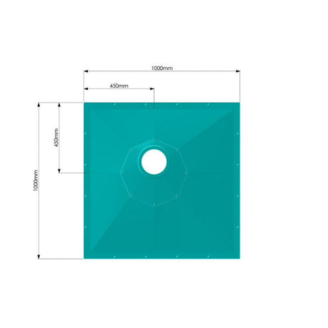 AKW Tuff Form8 Wetroom Floor Former - Adaptation Supplies