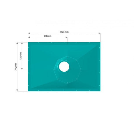 AKW Tuff Form8 Wetroom Floor Former - Adaptation Supplies