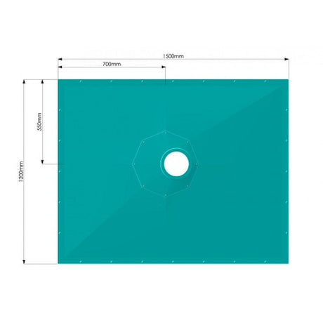 AKW Tuff Form8 Wetroom Floor Former - Adaptation Supplies