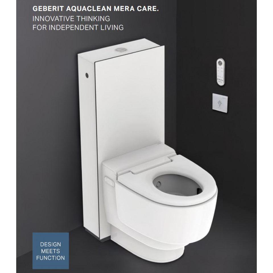 Geberit AquaClean Mera Care floor standing WC White Alpine - Adaptation Supplies