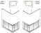 AKW Option SE 750mm High Shower Screens - Adaptation Supplies Ltd