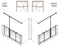 AKW Option PW 750mm High Shower Screen - Adaptation Supplies Ltd