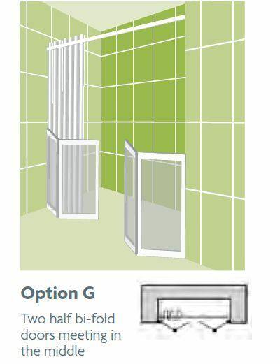 Impey Option G 750mm High Shower Screens - Adaptation Supplies Ltd