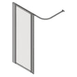 AKW Option HFW 1870mm High Shower Screens - Adaptation Supplies Ltd