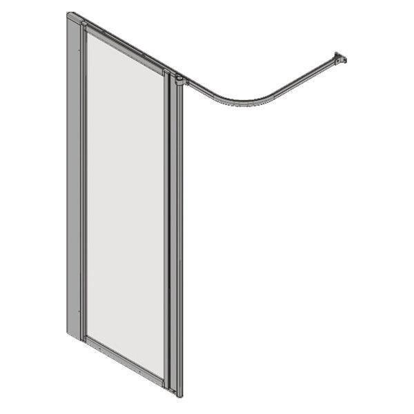 AKW Option HFW 1870mm High Shower Screens - Adaptation Supplies Ltd