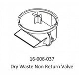 AKW Low Height Dry Waste with TF Tiled Floor Adaptor - Adaptation Supplies