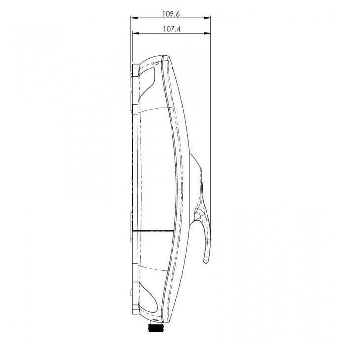 AKW SmartCare Lever Shower with Care Accessory