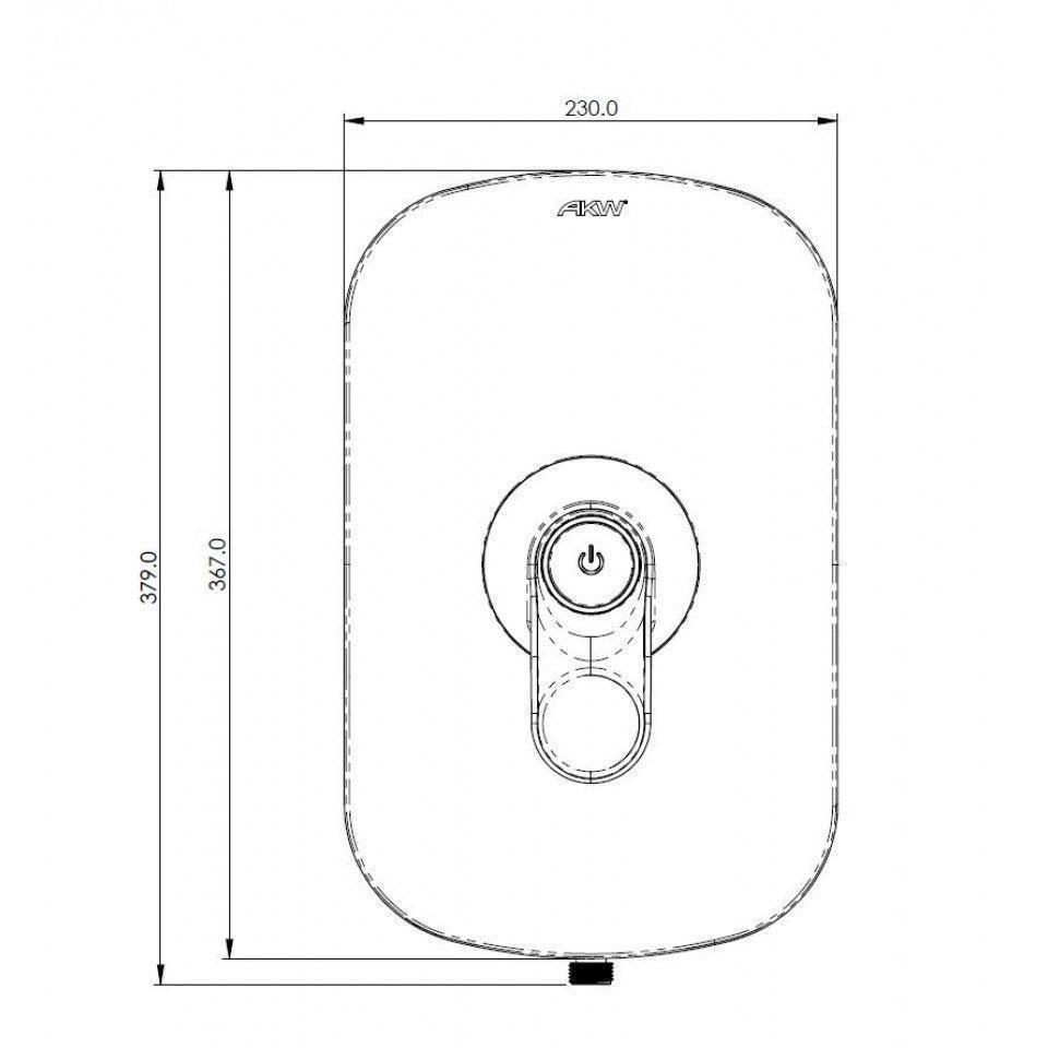 AKW SmartCare Lever Shower with Care Accessory - Adaptation Supplies