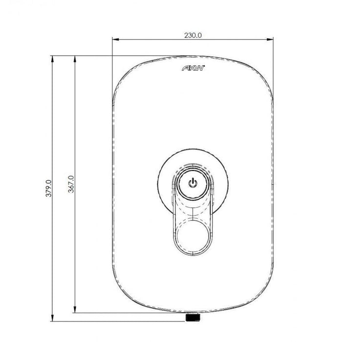 AKW SmartCare Lever Shower with Care Accessory