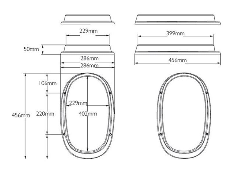IP50 Impey Toilet Plinth 50mm - Adaptation Supplies