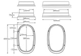 IP75 Impey Toilet Plinth 75mm - Adaptation Supplies
