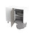 Kitchen Kit J-Pull 1000mm Base Cabinet LH Blind Corner with RH Nuvola Pull-Out