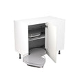 Kitchen Kit J-Pull 1000mm Base Cabinet RH Blind Corner with LH Nuvola Pull-Out - Adaptation Supplies