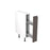 Kitchen Kit J-Pull 150mm Base Cabinet Pull-Out Flatpack