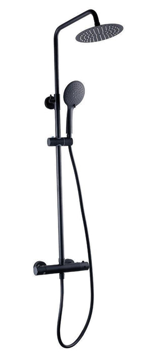 Round Thermostatic Exposed Bar Shower