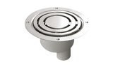 Impey Level-Dec Easyfit Wetroom Floor Former Tray inc Vinyl Floor Gulley Vertical Waste Chrome - Adaptation Supplies