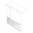 AKW Option SU Sliding Door Half Height Shower Screens 750mm Care Screens