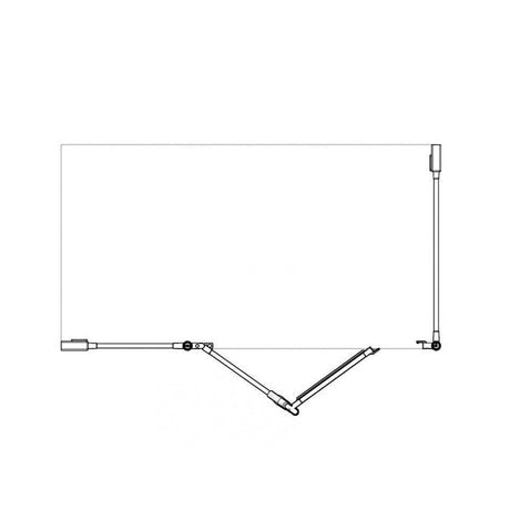 AKW Option YB 750 High Screen Set 1300 x 700mm - Adaptation Supplies