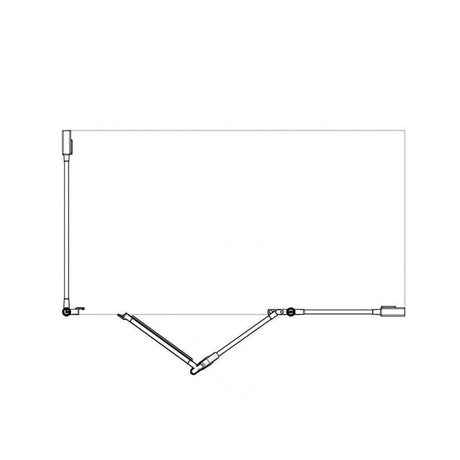 AKW Option YB 750 High Screen Set 1300 x 700mm - Adaptation Supplies